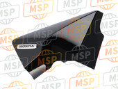 83410MFYA00ZA, Cover Set, R. Side (Wl) *NHB01* (NHB01 Graphite Black), Honda, 1