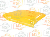 83600HM7A00ZE, Cover, R. Fuel Tank Side *Y151R * (Y151R Star Burst Yellow), Honda