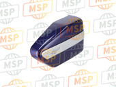 83600KR3870ZE, Abdeckungsbaugruppe R Seite RP140M (RP140M Vortex Lila Metallic), Honda