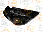 83610MCV000ZB, Cover Set, L. Side (Wl) *NH1 * (NH1 Black), Honda, 2