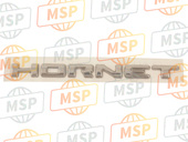 83614MFGG40ZA, Emblem, Side Cover *TYPE1 * (TYPE1 ), Honda