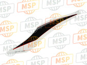 83621MFJG30ZB, Stripe, L. Rr. Seat Cowl *TYPE2* (TYPE2 ), Honda, 1