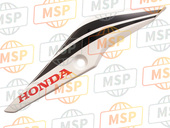 83630KPP630ZA, Cover Set, L. Rr. (Wl) *TYPE1* (TYPE1 ), Honda