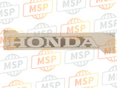 86101MGPM30ZB, Mark, Honda (250mm) *TYPE2* (R. Side) (TYPE2 ), Honda