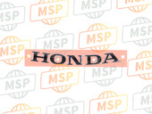 86101MKCA00, Emblem, Honda (105mm), Honda, 1