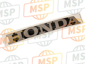 86102MJCA00ZB, Marque D'Auvent Inferieur, Honda