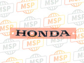 86102MKCA00, Emblem, Honda (100mm), Honda