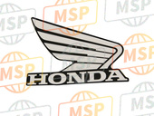 86201K26600ZD, Mark, R. Wing (85mm) *TYPE1* (TYPE1 ), Honda