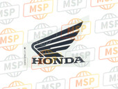 86202KWFD10ZC, Marque D'Aile G. (100mm), Honda