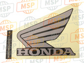 86202MGSD31ZA, Mark, L. Wing *TYPE1* (TYPE1 ), Honda