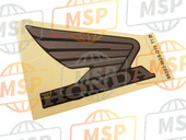 86203MGSD10ZD, Marca,  Aleta Der. *TYPE1*, Honda