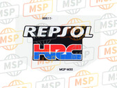 86611MGPM30ZA, Mark, Repsol (Hrc) (100mm) *TYPE1* (TYPE1 ), Honda, 1