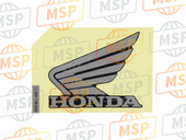 86642MGY640ZA, Mark, L. Wing (100mm) *TYPE1* (TYPE1 ), Honda