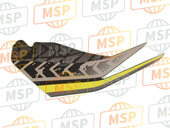 86642MJW880ZC, Stripe, L. Middle Cowl *TYPE2* (TYPE2 ), Honda