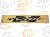 86831MGSD31ZA, Marca (NC700X) *TYPE1*, Honda