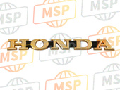 87111MAML70ZA, Embleme Ar. D. *TYPE10*(Honda), Honda