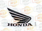 87121MFGD00ZB, Marca,  Aleta Der. *TYPE2, Honda