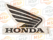 87121MGJD00ZB, Marque D'Aile D. *TYPE2*, Honda