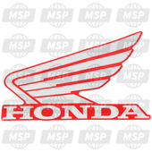 87122HP5600ZA, Emblema De Cubierta De Ta, Honda