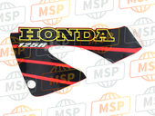 87127KZ4J30ZA, Mark, L. Radiator Shroud (###) *TYPE1*(TYPE1 ), Honda