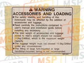 87512GEZ641, Mark, Accessories & Loading Caution 5K002607, Honda