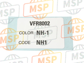 87565MCWD00ZA, Label, Color (###) *TYPE1* (NH1) (TYPE1 ), Honda