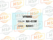 87565MCWD00ZD, Plakette, Farbe (###) *ty, Honda