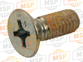 90022ME9000, Screw, Flat, 6X16, Honda