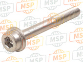 90033MCH000, Bolt, Flange Socket, 6X45, Honda