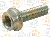 90097MY6880, Bolt, Flange Socket, 6X20, Honda