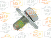 90102MBH000, BOLT-WASHER, 5X10, Honda, 2