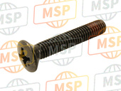 90107MCT771, Screw, Oval, 6X35, Honda