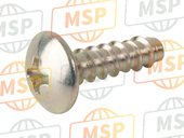 90109MZ5008, Screw, Tapping, 4X14, Honda