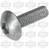 90118MEL000, Screw, Pan, 6X20, Honda, 1