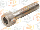 90122MCHA00, Bolt, Socket, 8X32, Honda