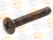 90122MKND50, Screw, Oval, 6X40, Honda