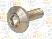 90134MJED00, Screw, Pan, 5X16, Honda, 1