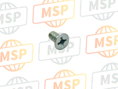 90164028000, Screw, U-LOCK Flat, 6X12, Honda