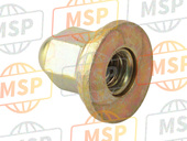 90308GBL000, Nut,6mm Cap Washe, Honda, 2