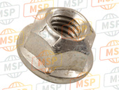 90343ZE6000, Nut, SELF-LOCK, 6mm, Honda