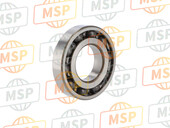 91002KWN901, Bearing, Radial Ball, 6207, Honda, 2