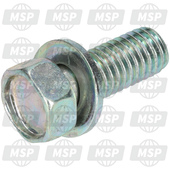 934010802000, BOLT-WASHER,8X20, Honda, 1