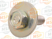 934040401208, BOLT-WASHER, 4X12, Honda