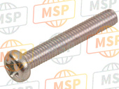 93500030200A, Screw, Pan, 3X20, Honda