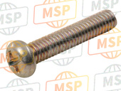 93500040200H, Screw, Pan, 4X20, Honda