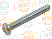 93500040300A, Screw, Pan, 4X30, Honda