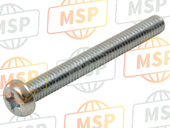 93500040350A, Screw, Pan, 4X35, Honda