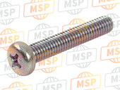 93500050280H, Screw, Pan, 5X28, Honda