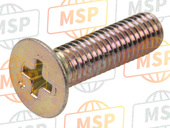 93600050201A, Screw, Flat, 5X20, Honda