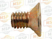 93600060100H, Screw, Flat, 6X10, Honda, 2